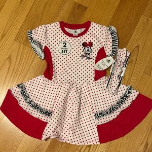 Disney | Minnie Mouse Red and White Dress
